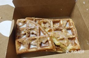 Milk Peanut Butter Waffle