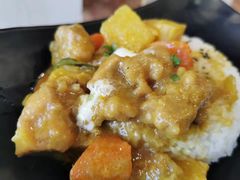 椰汁咖喱鸡饭-四海游龙(大华店)