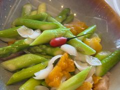 芦笋百合炒黄耳-上海和平饭店龙凤厅 Dragon Phoenix