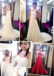 终于订好啦&nbsp;！一件定制&nbsp;两件租凭&nbsp;prefect-韩国天使嫁衣婚纱礼服馆(上海旗舰店)