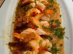 金银蒜蒸凤尾虾-绿茶餐厅(成都大悦城店)