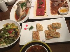 金沙红米肠、脆皮小唐菜-南拳十三姨·潮汕砂锅粥(世纪金源店)