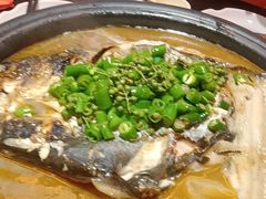 鲜青椒牛蛙哈哈烤鱼-探鱼·鲜青椒爽麻烤鱼(北京路天河城店)