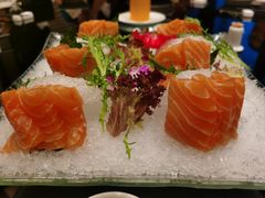 三文鱼拼盘-新南华大酒店(长寿店)