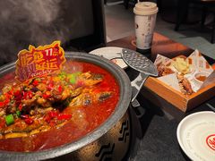 -探鱼·鲜青椒爽麻烤鱼(广州花都来又来店)
