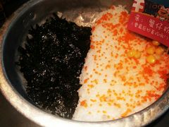 营养蟹籽饭-小牛哈尼章鱼水煎肉(金鹰店)