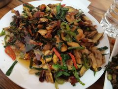 炒牛肉-阿葉农家饭店