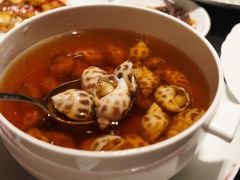 古越陈酿煮花螺-杭州西子湖四季酒店·金沙厅