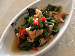 青椒炒鸟贝-皇朝海鲜酒店