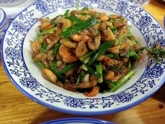 韭菜炒河蝦-好呷八大碗(五羊店)