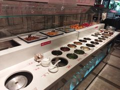 自助调料区-前门后头老北京铜锅涮肉·京味菜·烤鸭(伊藤洋华堂店)