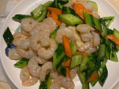 青瓜炒虾仁-北方饺子王·海肠捞饭·海鲜锅(山大店)