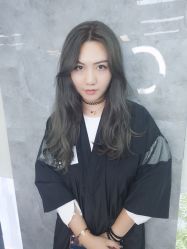 -INS羽毛接发·巴黎画染