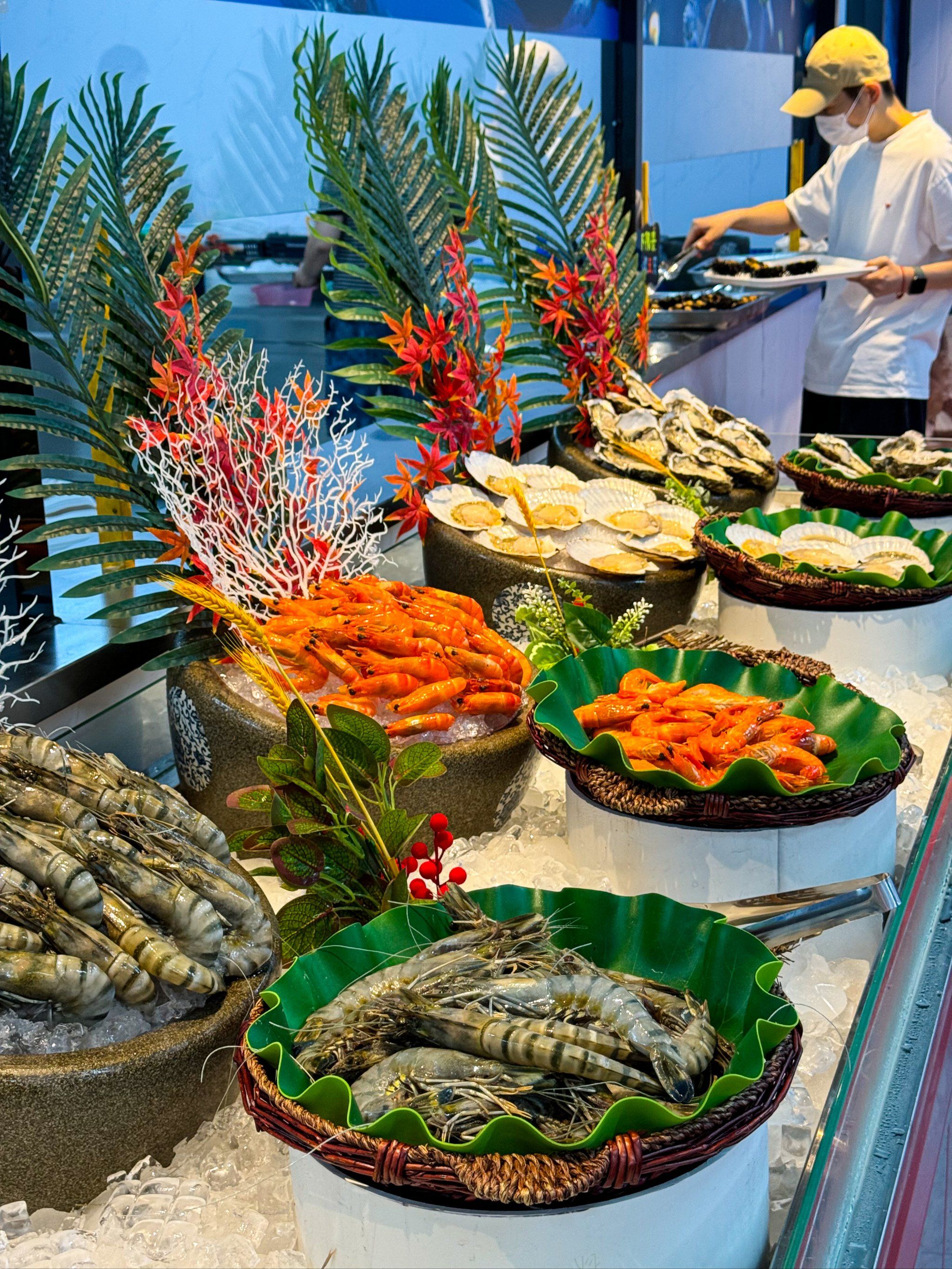 在大连新开的这家海鲜自助性价比太高了!