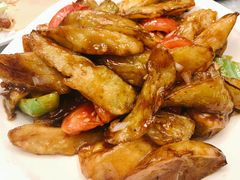 红烧茄子-刘妈菜馆(磁器口店)