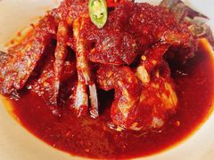 -草家酱蟹炭火烤肉店(珲春南路一店)
