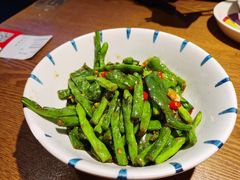 擂辣椒四季豆-辣得叫湘菜(四明店)