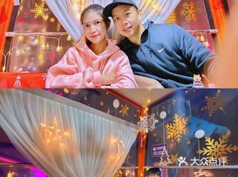 福建宝藏室内亲子乐园，圣诞摩天轮