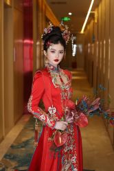 -懿沉香中式嫁衣礼服秀禾服龙凤褂马来褂旗袍总店