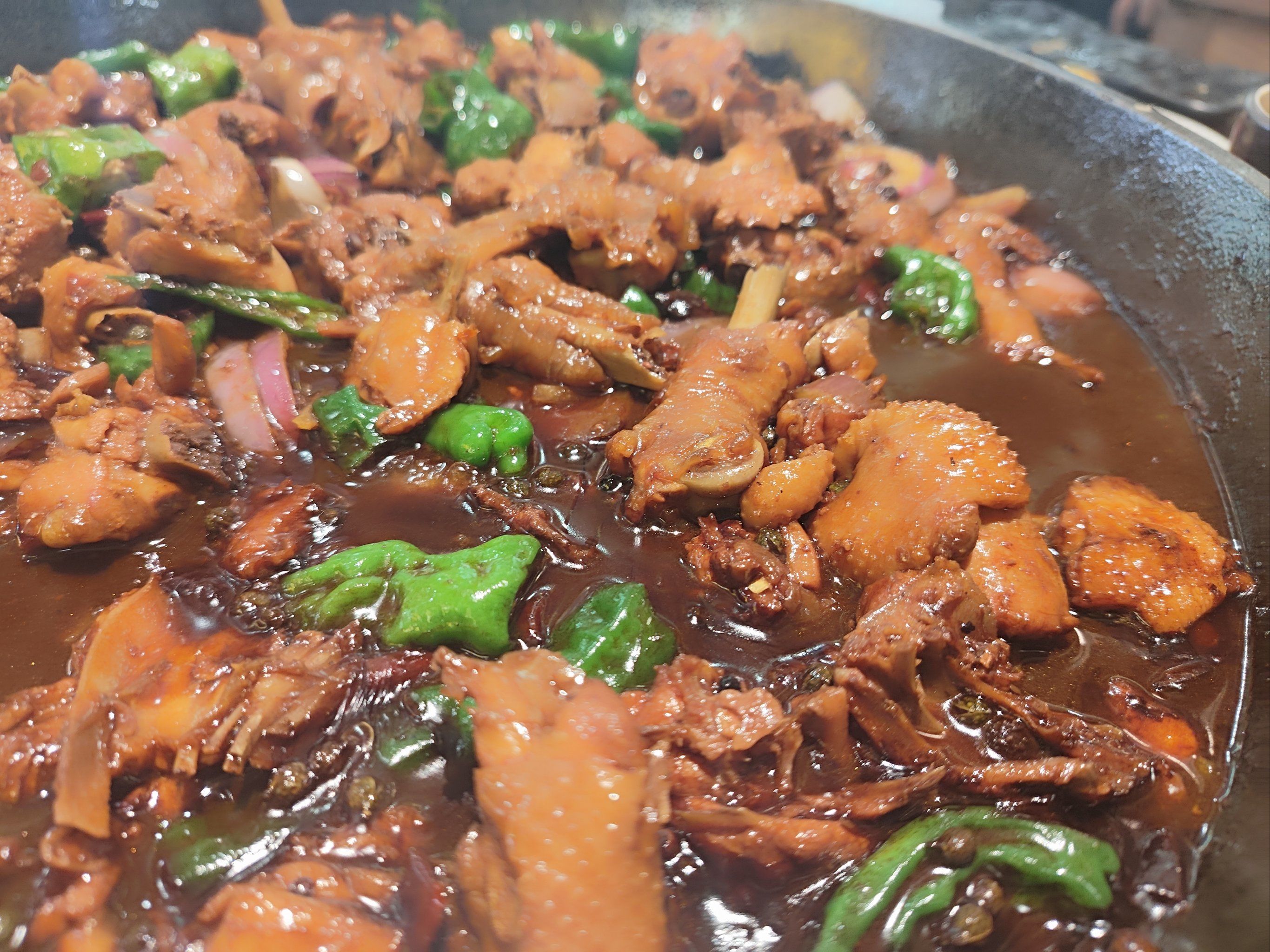 铁板鸡一定要吃!