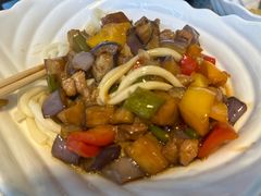 茄子肉丁拌面-文三里屯面馆(三里屯店)