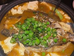 -探鱼·鲜青椒爽麻烤鱼(广州花都来又来店)