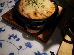 石板蒜蓉虾-小菜园新徽菜(南通崇川金鹰店)