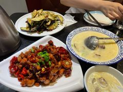 马来宫保鸡-晚归月亮湾私家菜(临邑路店)