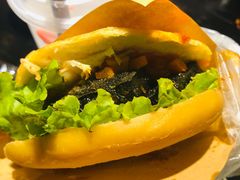 臭豆腐夹馍-自黑豆夫·臭豆腐夹馍(四海唐人街店)