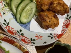 啤酒炸鸡配黑醋汁-慢走(甜水园店)