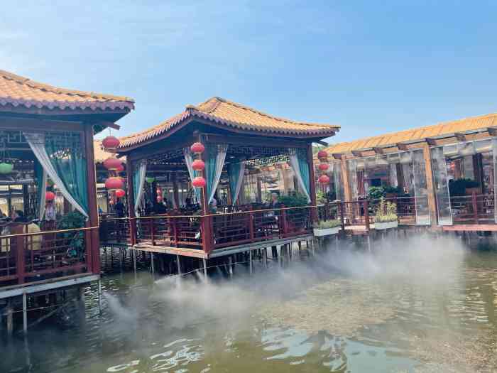 翠竹园农家菜-"爸妈围着东湖找了好几家餐馆,最后选择了这.