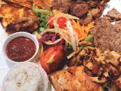 宫廷烤肉拼盘-伊斯坦布尔土耳其清真咖啡餐厅