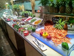 自助取餐区-宜昌富力皇冠假日酒店·咖啡1号西餐厅