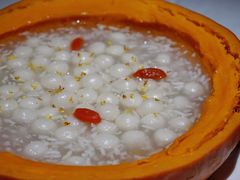 南瓜酒酿小圆子-玫瑰厅上海菜(兴国路店)