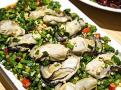 韭菜辣拌生蚝-全渔村小海鲜
