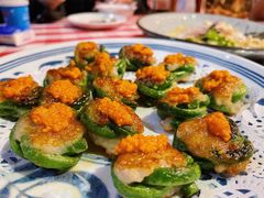 蟹黄墨鱼饼-龙桥私厨·姜花菊花过桥鱼·顺德菜(容桂店)