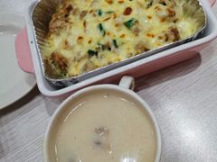黑胡椒牛肉焗饭-蘑菇餐厅(小火瓦巷店)