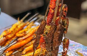 Electric Grilled Pork Skewers