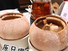 原只椰皇虫草花炖老鸽汤-十二粤味·顺德菜·烧鹅点心(五四广场店)
