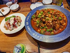俭寨小公鸡-俭寨大盘芦花土鸡·小公鸡·烧烤新疆菜(云通店)