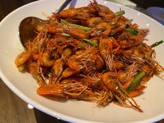 油爆丹江活青虾-清水亭湖北菜(大屯DT51店)