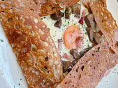 鸡蛋蘑菇熏肉荞麦可丽饼-RAC BAR(安福路店)