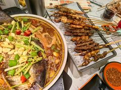 -宝记烧烤·碳锅羊肉·羊蝎子火锅·夜食社(文体路创始店)