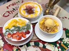 士多啤梨芒果绿茶拉面-甜心妈妈·榴莲星级糖水(北京路总店)