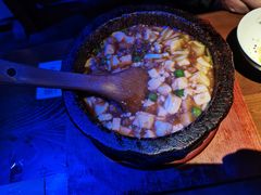 石锅鸡汤豆腐-绿茶餐厅(光谷世界城步行街店)