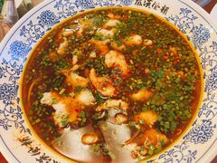 关中油泼辣子鱼-陕西风味餐厅(陕西省驻京办店)