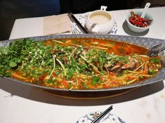 招牌跳水鱼-小河盐帮·私家菜·烤鸭(三元桥·霄云路店)