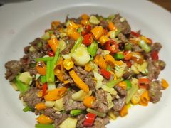 茶油炒牛肉-小农民.地道衡阳小炒(高铁东站店)