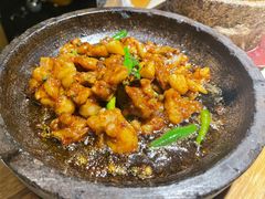 酱爆石锅蛙-绿茶餐厅(西单老佛爷店)