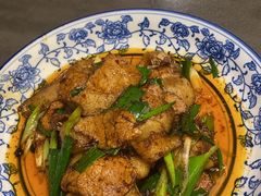 蒜苗回锅肉-芙蓉凰花园酒楼